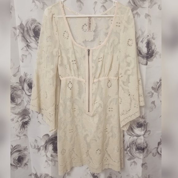 Free People Vintage Style Prairie Dress - Picture 2 of 6
